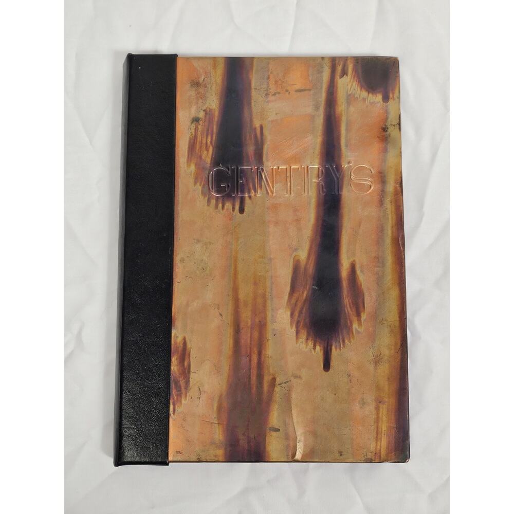 Gentry's - Metal Cover Copper 4 Picture Photo Album Display Book